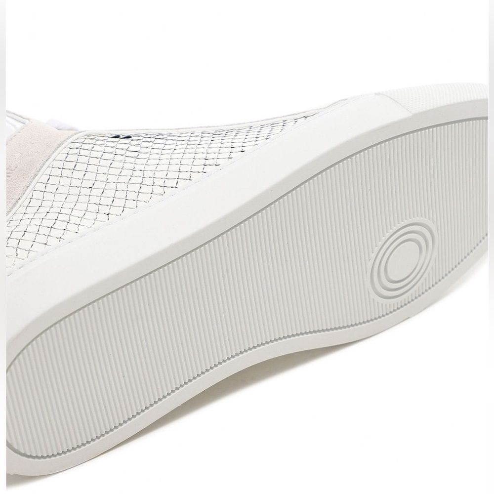 Zadig & Voltaire High Flash Keith Sneakers hi tops wedge white shoes NIB 41 11 - Picture 7 of 15